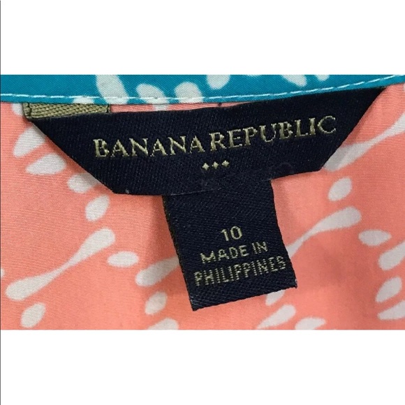 5/$15 Banana Republic Dress 10 multicolor - Picture 4 of 8